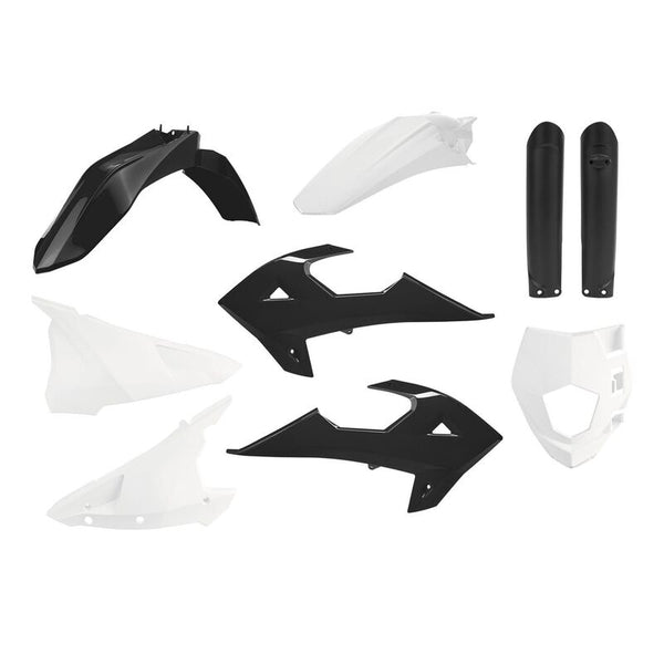 Police Port Plastic Kit Black/White Gas 91037