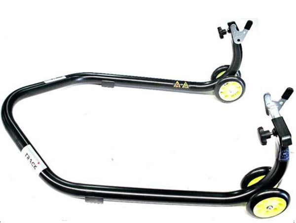 Bihr Home Track Extra-Low Paddock Stand s '' V '' Adapter's Matt Black Heavy BikeSpt0895
