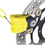 Oxford Quartz XD10 Disc Lock - Ø10mm Yellow/Black LK209