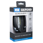 Oxford Screamer 7 Disc Lock - Ø7mm Black LK289