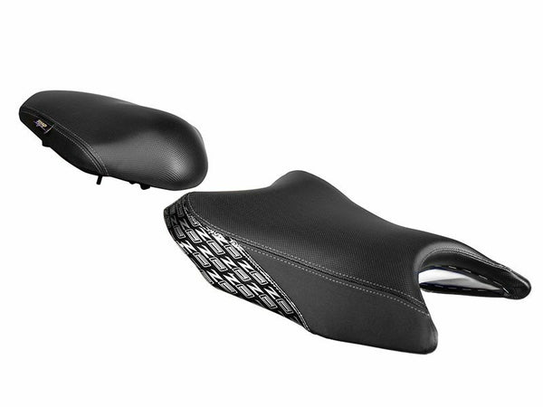 Sjena grijana udobna sjedalo Crni/sivi šavovi - Kawasaki Z800 SHK0Z8300CH