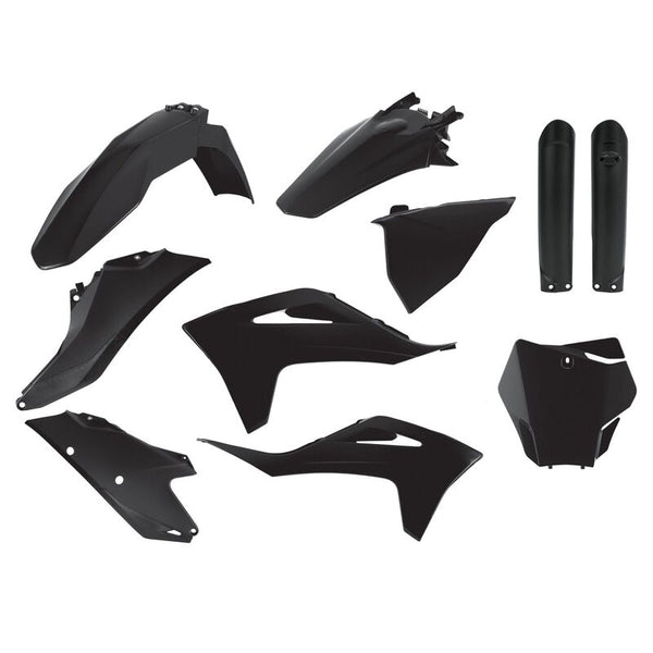Police Port Plastic Kit Black Gas Gas MC 91066