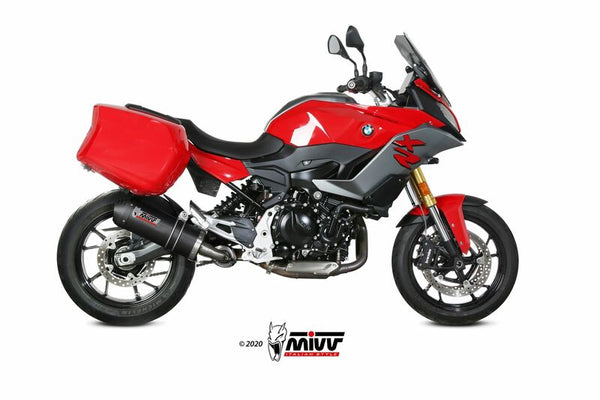 MIVV Oval Silencer Carbon/Carbon End Cap BMW F900XR B.037.LEC 