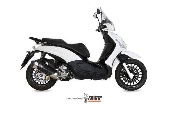 MIVV Urban Full Exhaust System - Piaggio Beverly 125 C.PG.0019.k