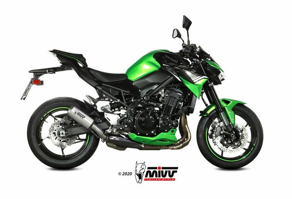 MIVV MK3 prigušivač od nehrđajućeg čelika/nehrđajućeg čelika Kawasaki Z900 K.052.LM3X
