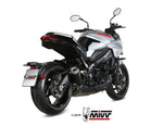 Mivv Ghibli tērauda melns trokšņa slāpētājs Suzuki GSX-S1000 P.056.LGB