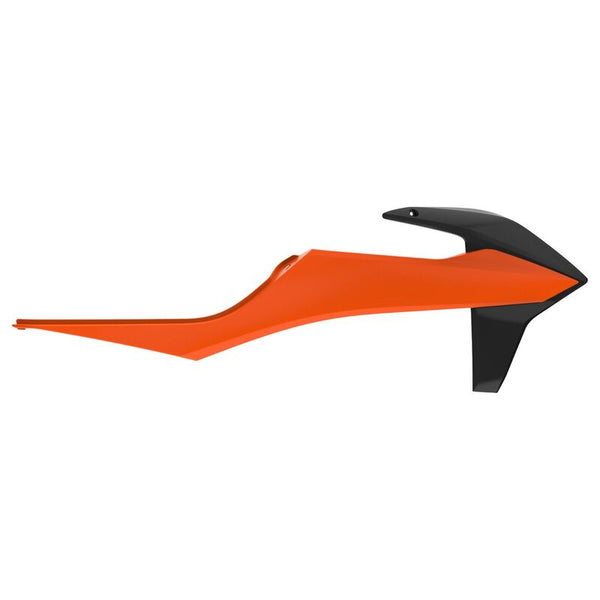 Policeport Radiator Covers Orange/Black KTM 8422100028