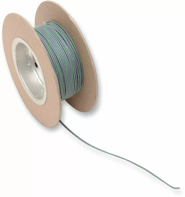 „NamZ Wire 18G 100“ pilkos/žalios NWR-85-100