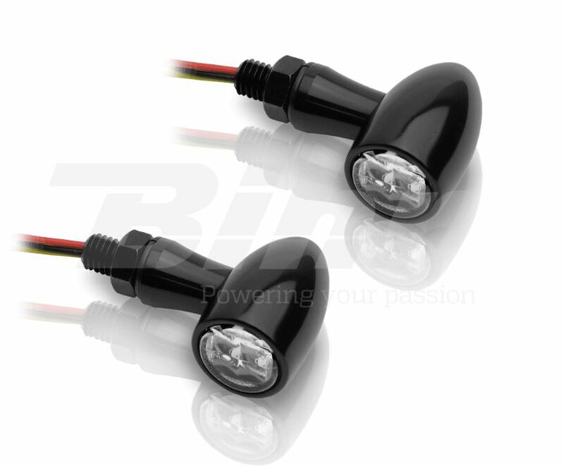 V PARTS Aluminium LED-blinkerset Clear – Universal ST-01262-2LED