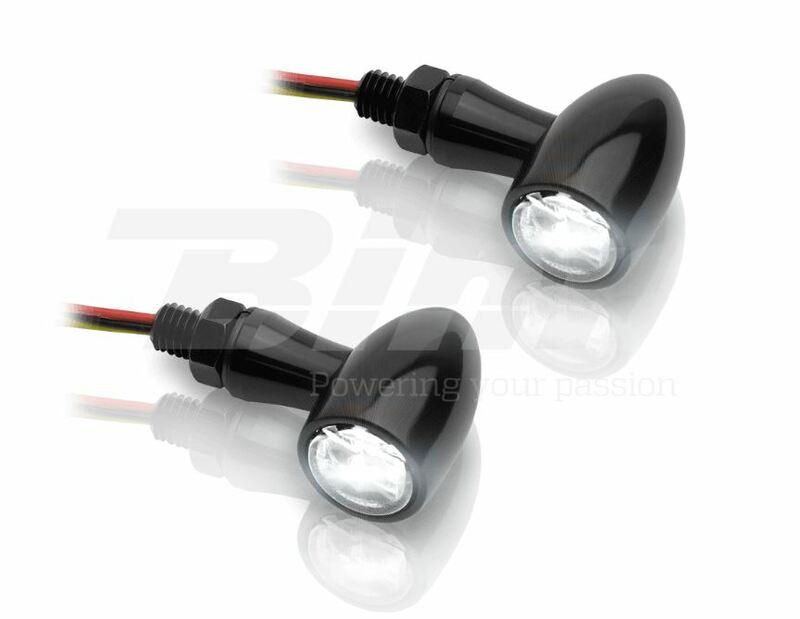 V PARTS Aluminium LED-blinkerset Clear – Universal ST-01262-2LED