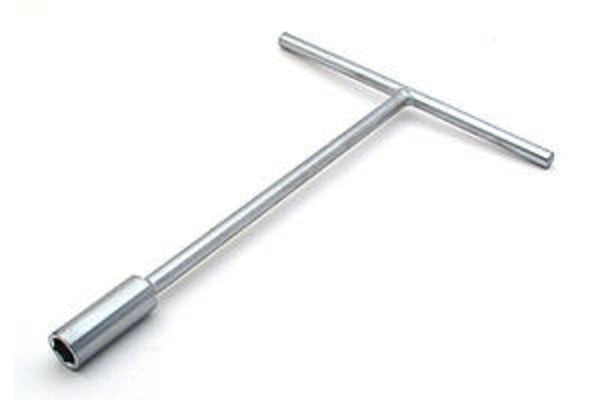 Bihr t-handle ligzdas atslēga 13 mm satīna hromela35-231