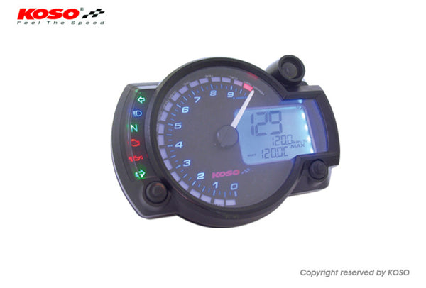 KOSO RX2N GP v štýle univerzálneho multifunkčného digitálneho merača BA015B15