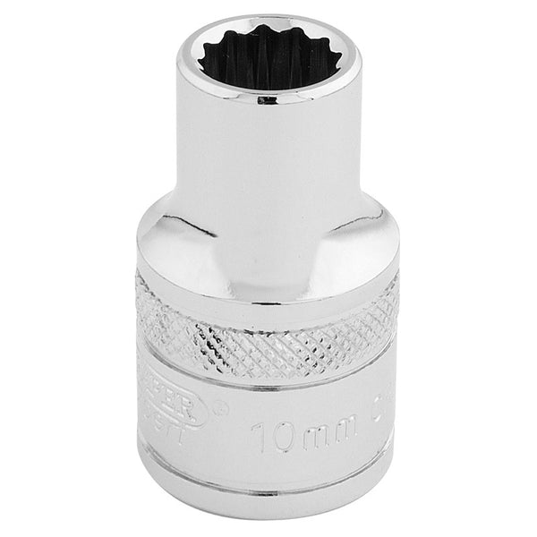 Draper 1/2 12 punkti Hi-Torq® 10mm Socket 33093.0