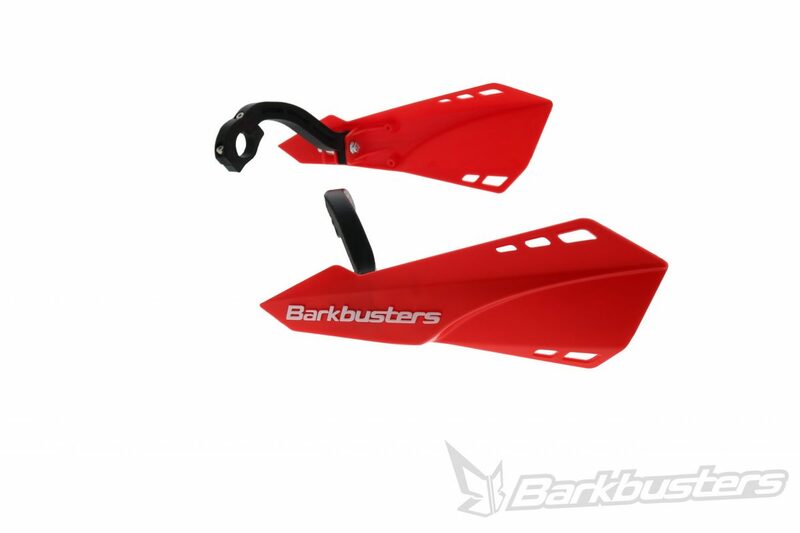 Barkbusters velosipēdu rokturi Kit-Red MTB-001-00 Rd