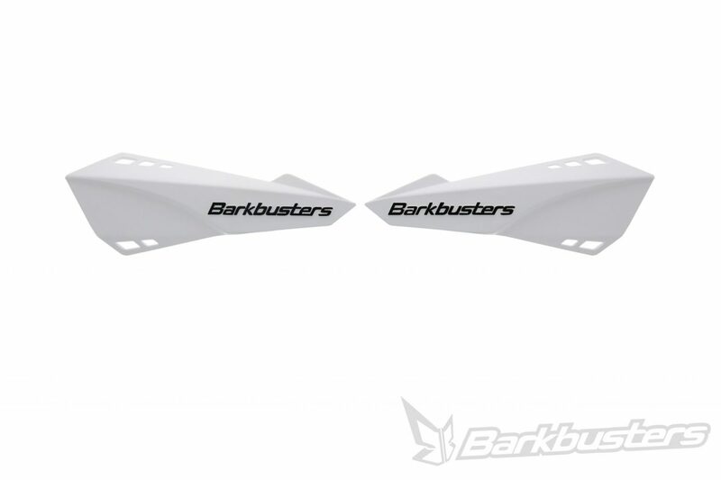 „Barkbusters Handguard“, pakeičiantis plastikinį baltą B-087-WH