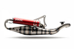 YASUNI Carrera 10 Exhaust Red - Minarelli Horizontal TUB317-1R