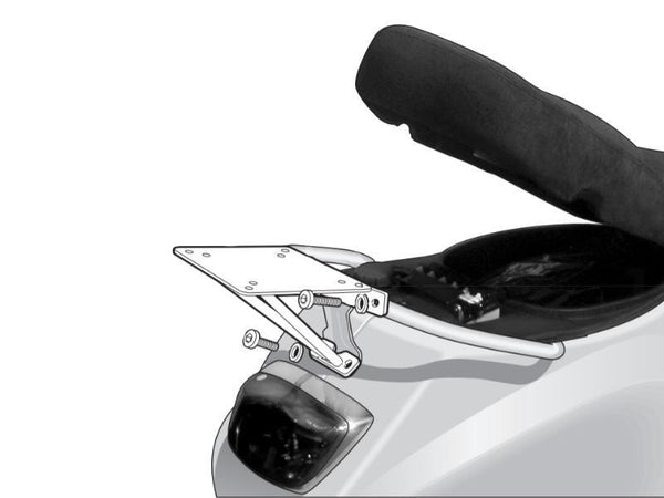 Shad Top Master Fitting Set - Piaggio LX 50 V0lx55st