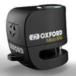 Oxford Micro XA5 Alarm Disk Lock - Black LK214