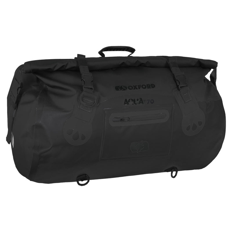 Oxford Aqua T-70 rullīšu maiss melns 70L OL453