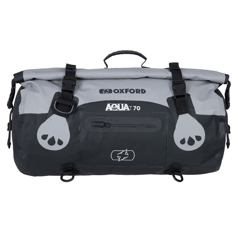 Oxford Aqua T-70 Roll Bag Gray/Black 70L OL483