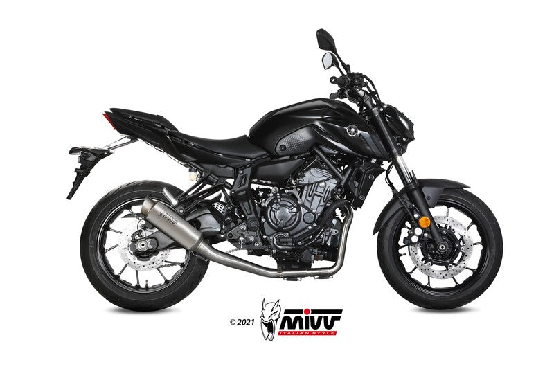 MIVV GP PRO Full Exhaust System - Yamaha MT-07/FZ-07 Y.065.L6P