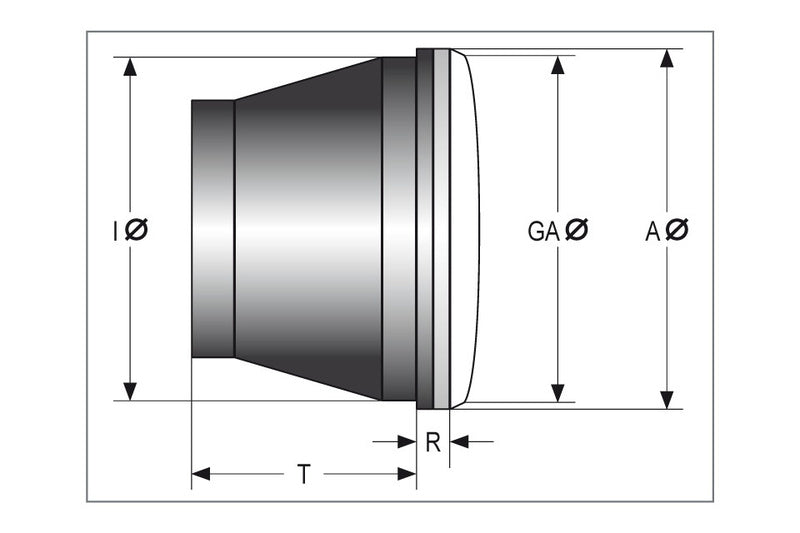 Highsider Jackson LED glavno umetak prednjih svjetala - 5 3/4 ”226-016