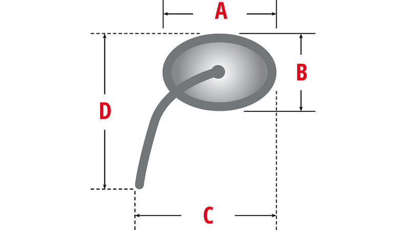 HighSider Torezzo Fairing spogulis - ar LED indikatoriem (pāri) 301-580