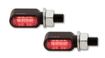 Highsider CNC LED 3in1 rep, svjetlo kočnice, indikator Little Bronx, crno, zatamnjen. 254-2860