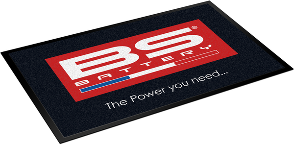 BS Battery Welcome Mat - 60x95cm 