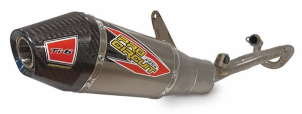 Pro Circuit T -6 Full Exhaust System - Titanium Honda CRF250 0112225H