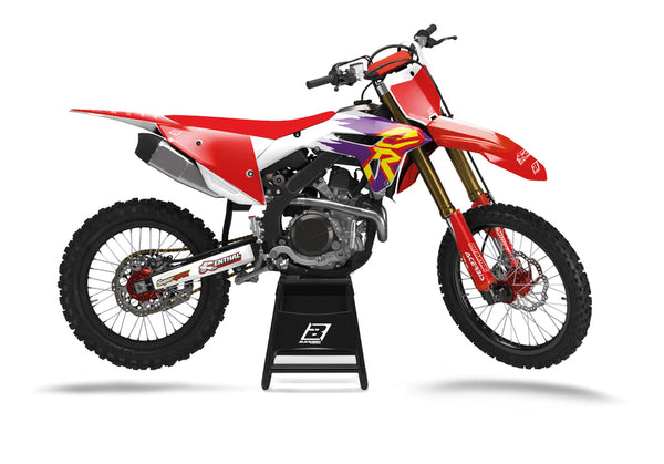 „Blackbird Retro“ grafikos rinkinys - „Honda CRF250/450 2148aa“