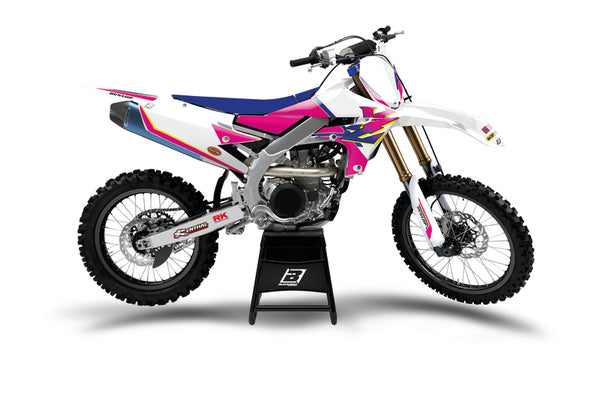 „Blackbird Retro“ grafikos rinkinys - „Yamaha YZ125/250 2242AA“
