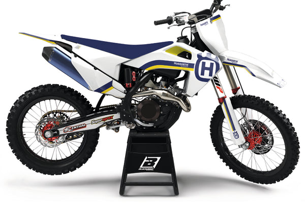 „Blackbird Retro“ pilnas grafikos rinkinys - „Husqvarna FC/TC/Fe/TE 8615AA“