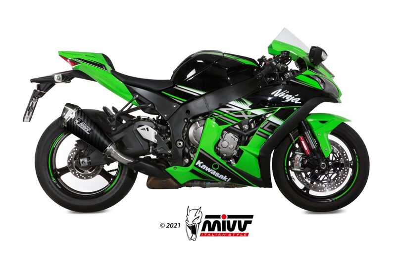 MIVV Delta Race Silencer - Kawasaki ZX-10R/RR/SE K.042.LDRC