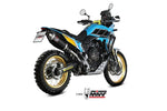 MIVV DAKAR Slip-on prigušivač crni nehrđajući čelik-Yamaha Ténéré 700 19-22 Y.064.ldkb