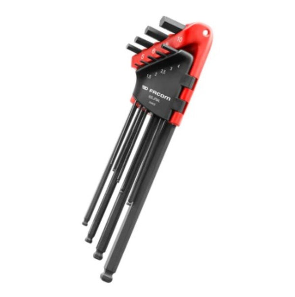 Facom Hexagon Extra -Long Keys Set - 9 Pieces 83s.jp9alpf