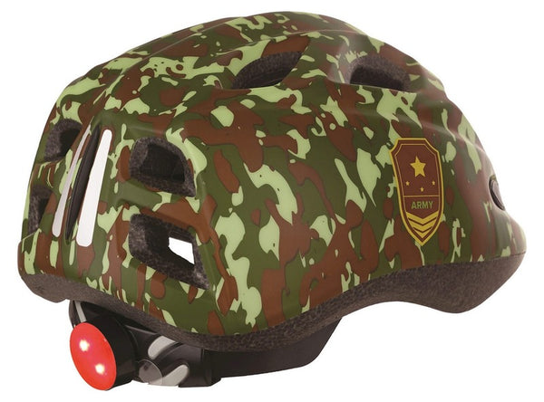 Juniorska vojska kaciga s policijskim vratima s LED svjetlom veličine S 52/56 cm 8740900016