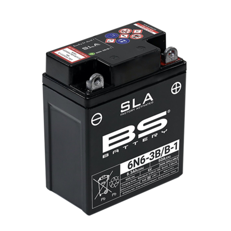 BS batéria SLA Battery Free Factory Activated-6N6-3B/B-1