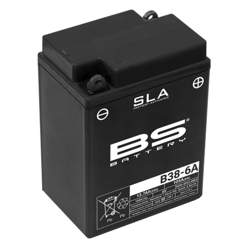 „BS Battery SLA“ akumuliatoriaus priežiūra nemokama gamykla - B38-6a