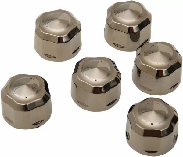 Ciro Caps Crown 5/16 BLK Chr 70016