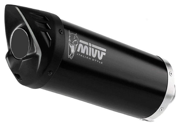MIVV Mover Universal Muffler Crni nehrđajući čelik - desna strana 00.73.KU.001.SV
