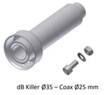 MIVV DB Killer pre Mover Tuffler Ø35 mm 50.sc.dk.154.0