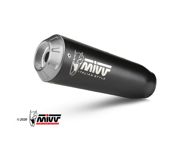 MIVV X-M1 Slip-on Muffler Stainless Steel-Benelli Leoncino 800 E.008.LC4B