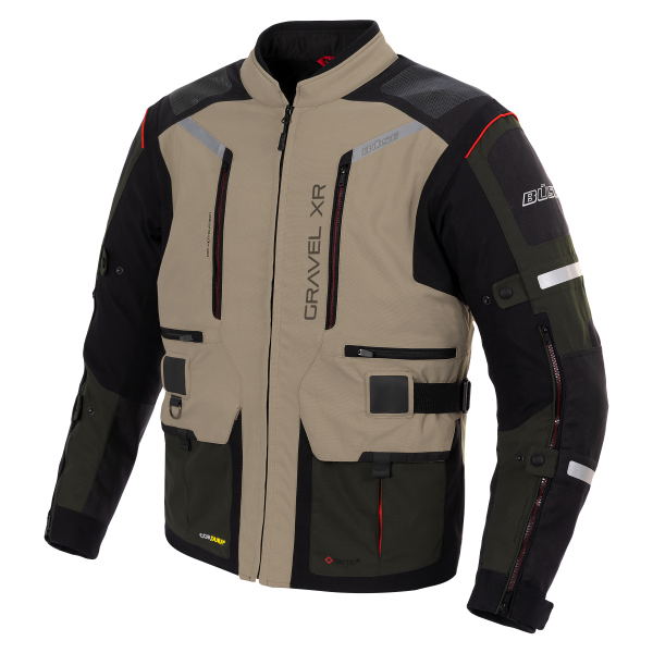 Buse Textil Mc-Jacka Gravel XR Sand