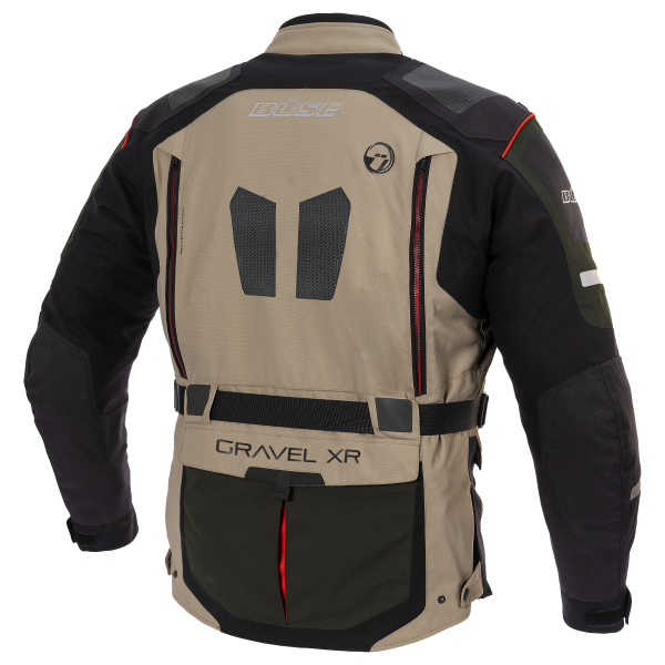 Buse Textil Mc-Jacka Gravel XR Sand