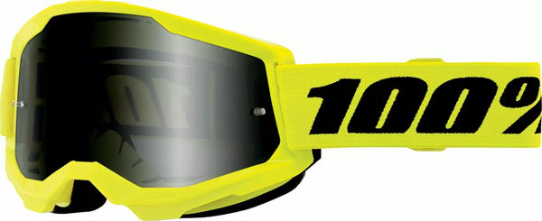 100% Goggle Strata 2 smilšu neona kliedziens 50030-00005