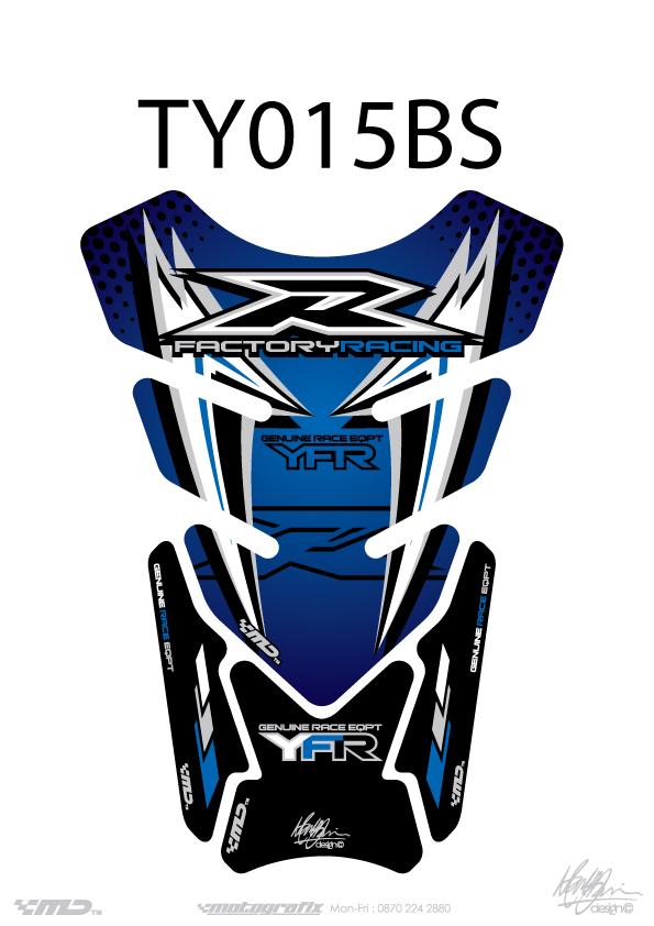 Tank Protection Quadra-Universal Blue/Silver