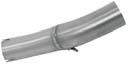 Honda CB 500 F13/CBR 500 13 Steel Linkpipe for Race-Tech+X-Kone Silencers for Original and Arrow Collectors