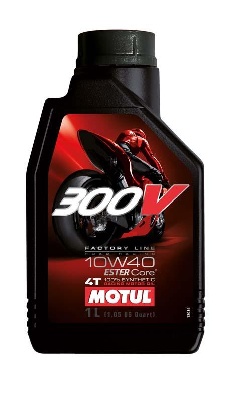 MOTUL 300V 4T rūpnīcas līnija 10W-40 1 L (12gab/kartons)