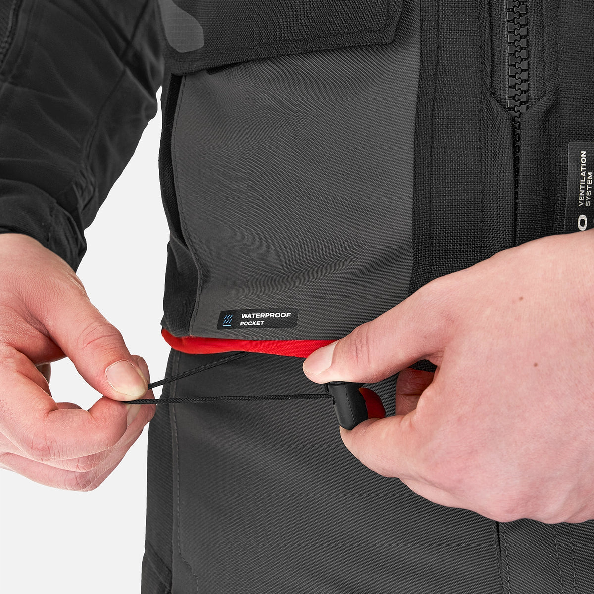 Shima Textile Mc-Jacket Dune čierna /šedá